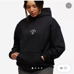 Lonely Ghost I’ll Go If You Go Black Hoodie